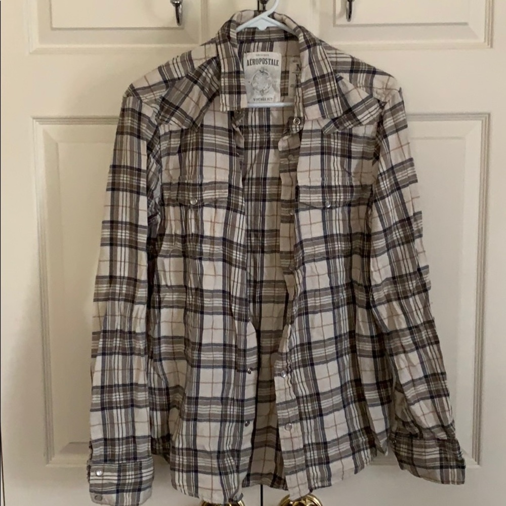 Aeropostale Button up flannel